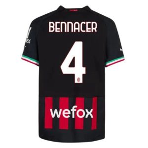Camiseta AC Milan Bennacer 4 Primera Equipación 2022-23