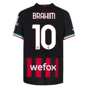 Camiseta AC Milan Brahim 10 Primera Equipación 2022-23
