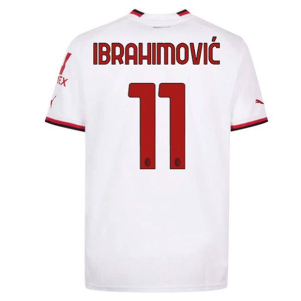 Camiseta AC Milan Zlatan Ibrahimović 11 Segunda Equipación 2022-23
