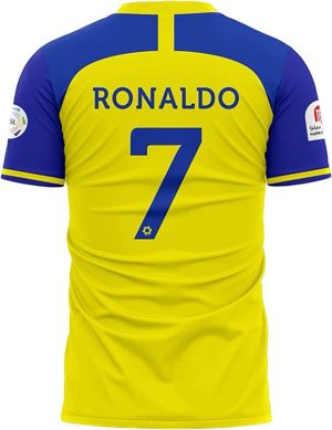 Camiseta Al Nassr FC Ronaldo 7 Primera Equipación 2022-2023