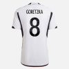 Camiseta Alemania Goretzka 8 Primera Equipación 2022