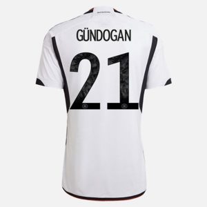 Camiseta Alemania İlkay Gündoğan 21 Primera Equipación 2022