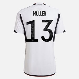 Camiseta Alemania Thomas Müller 13 Primera Equipación 2022