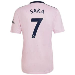 Camiseta Arsenal Bukayo Saka 7 Tercera Equipación 2022-23