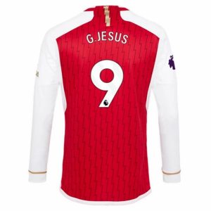 Camiseta Arsenal G.Jesus 9 Primera Equipación 2023-2024 - Manga Larga