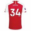 Camiseta Arsenal Granit Xhaka 34 Primera Equipación 2023-2024