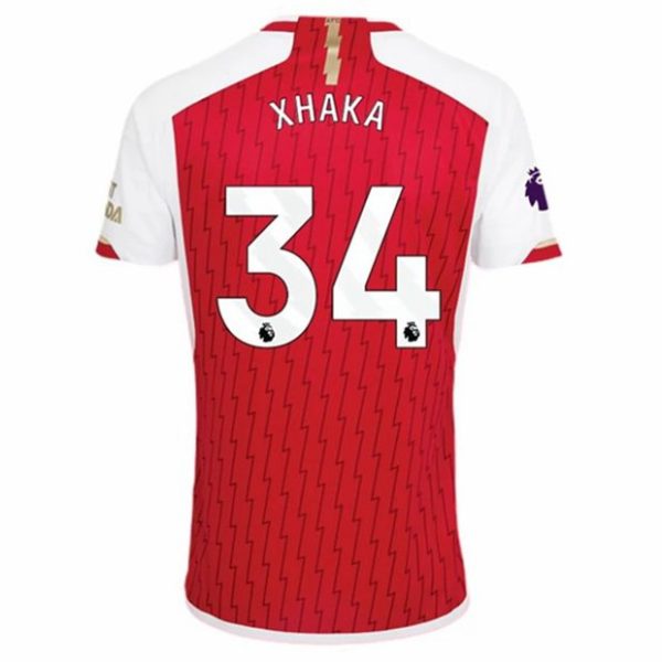 Camiseta Arsenal Granit Xhaka 34 Primera Equipación 2023-2024