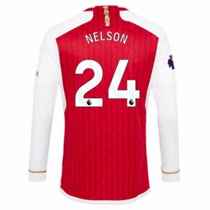 Camiseta Arsenal Nelson 24 Primera Equipación 2023-2024 - Manga Larga