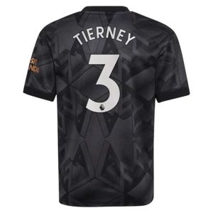 Camiseta Arsenal Tierney 3 Segunda Equipación 2022-23