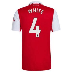 Camiseta Arsenal White 4 Primera Equipación 2022-23