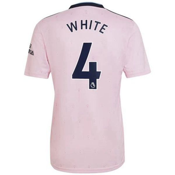 Camiseta Arsenal White 4 Tercera Equipación 2022-23