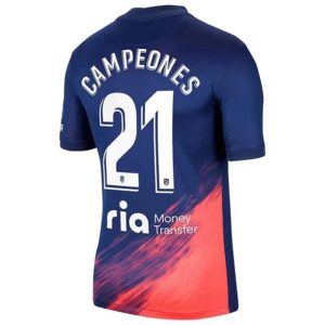 Camiseta Atlético Madrid Campeones 21 Segunda Equipación 2021 2022
