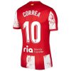 Camiseta Atlético Madrid Correa 10 Primera Equipación 2021 2022