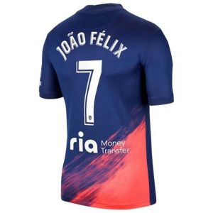 Camiseta Atlético Madrid João Félix 7 Segunda Equipación 2021 2022
