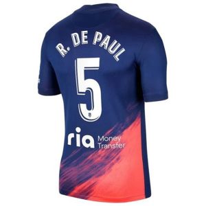 Camiseta Atlético Madrid R. De Rodrigo De Paul 5 Segunda Equipación 2021 2022
