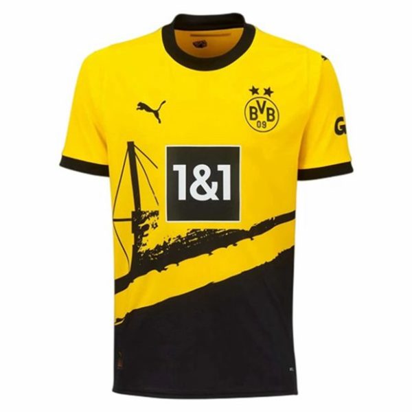 Camiseta BVB Borussia Dortmund Adeyemi 27 Primera Equipación 2023-2024