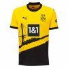 Camiseta BVB Borussia Dortmund Brandt 19 Primera Equipación 2023-2024