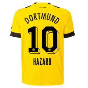 Camiseta BVB Borussia Dortmund Eden Hazard 10 Primera Equipación 2022-23