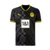 Camiseta BVB Borussia Dortmund Eden Hazard 10 Segunda Equipación 2022 2023