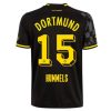 Camiseta BVB Borussia Dortmund Hummels 15 Segunda Equipación 2022-23