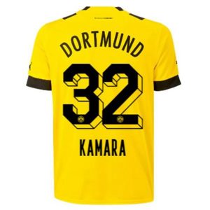 Camiseta BVB Borussia Dortmund Kamara 32 Primera Equipación 2022-23