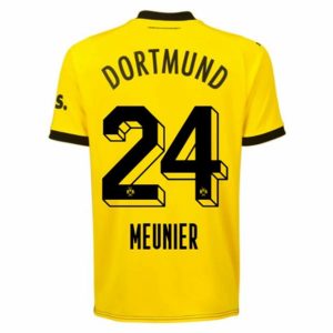 Camiseta BVB Borussia Dortmund Meunier 24 Primera Equipación 2023-2024