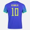 Camiseta Brasil Neymar JR 10 Segunda Equipación 2022