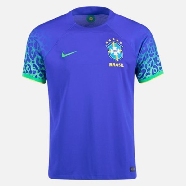 Camiseta Brasil Segunda Equipación 2022