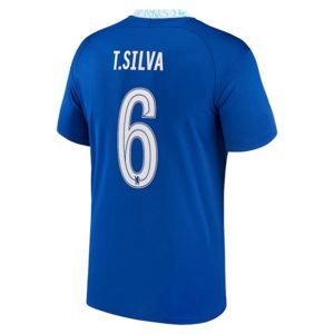 Camiseta Chelsea 2022-23 T. Silva 6 Primera Equipación