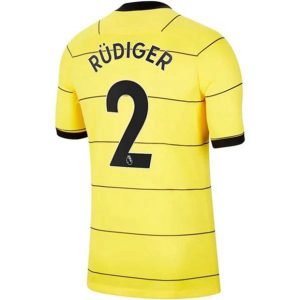 Camiseta Chelsea Antonio Rüdiger 2 Segunda Equipación 2021 2022
