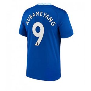 Camiseta Chelsea Aubameyang 9 Primera Equipación 2022-23