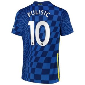 Camiseta Chelsea Christian Pulisic 10 Primera Equipación 2021 2022