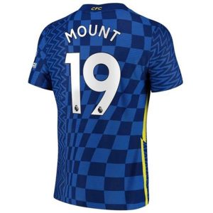 Camiseta Chelsea Mason Mount 19 Primera Equipación 2021 2022
