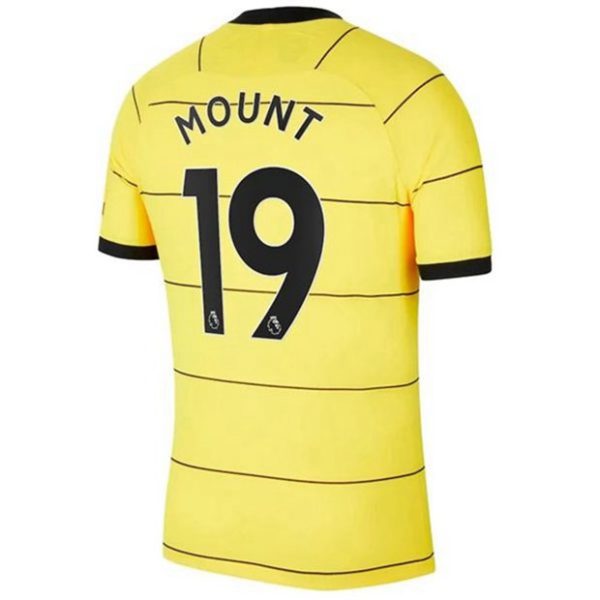 Camiseta Chelsea Mason Mount 19 Segunda Equipación 2021 2022