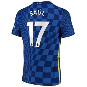 Camiseta Chelsea Saúl Ñíguez 17 Primera Equipación 2021 2022