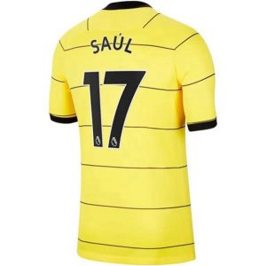 Camiseta Chelsea Saúl Ñíguez 17 Segunda Equipación 2021 2022