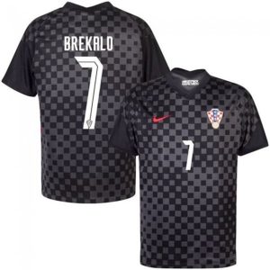 Camiseta Croacia Brekalo 7 Segunda Equipación 2021