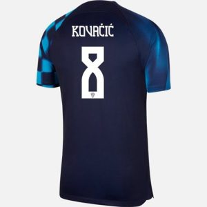 Camiseta Croacia Kovacic 8 Segunda Equipación 2022