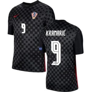 Camiseta Croacia Kramaric 9 Segunda Equipación 2021