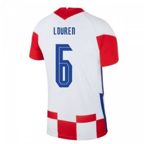 Camiseta Croacia Lovren 6 Primera Equipación 2021