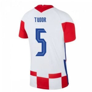 Camiseta Croacia Tudor 5 Primera Equipación 2021