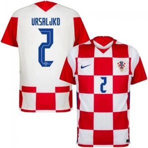 Camiseta Croacia Vrsaljko 2 Primera Equipación 2021