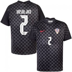 Camiseta Croacia Vrsaljko 2 Segunda Equipación 2021