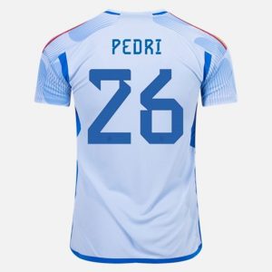 Camiseta España Pedri 26 Segunda Equipación 2022