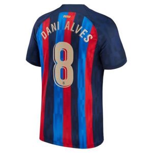 Camiseta FC Barcelona Dani Alves 8 Primera Equipación 2022-23