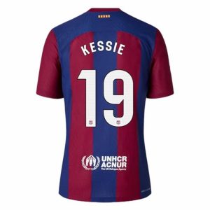 Camiseta FC Barcelona Kessie 19 Primera Equipación 2023-2024