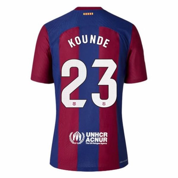 Camiseta FC Barcelona Kounde 23 Primera Equipación 2023-2024