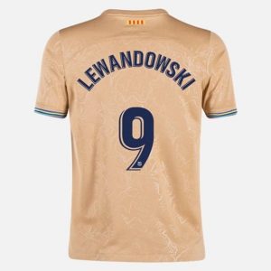 Camiseta FC Barcelona Lewandowski 9 Segunda Equipación 2022-23