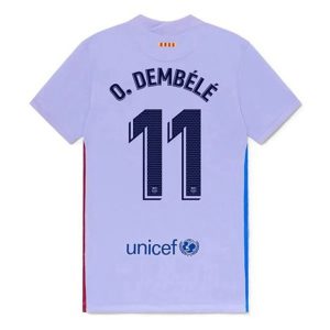 Camiseta FC Barcelona O. Dembélé 11 Segunda Equipación 2021 2022
