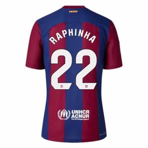 Camiseta FC Barcelona Raphinha 22 Primera Equipación 2023-2024